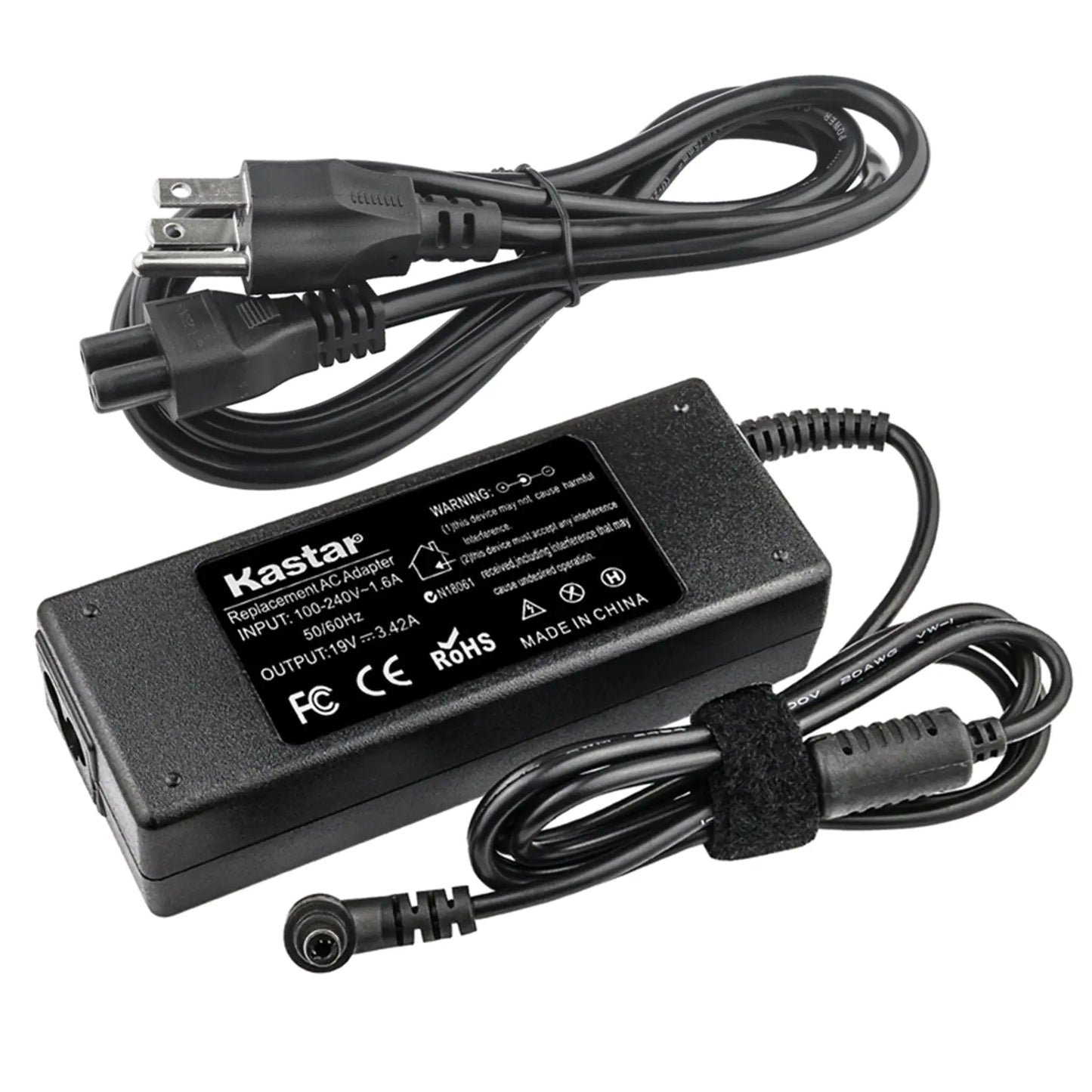 Kastar Power Supply for Gateway KAL90 LL1 MC78 MD78 NE51B19U NE52203U NE56R NE56R28U NE56R43U NE71B NV47H NV50A NV52L NV52L06U NV55S NV57H57U NV57H58U NV57H73U NV57H77U NV75S26U NV77H NV7915U P5WS6