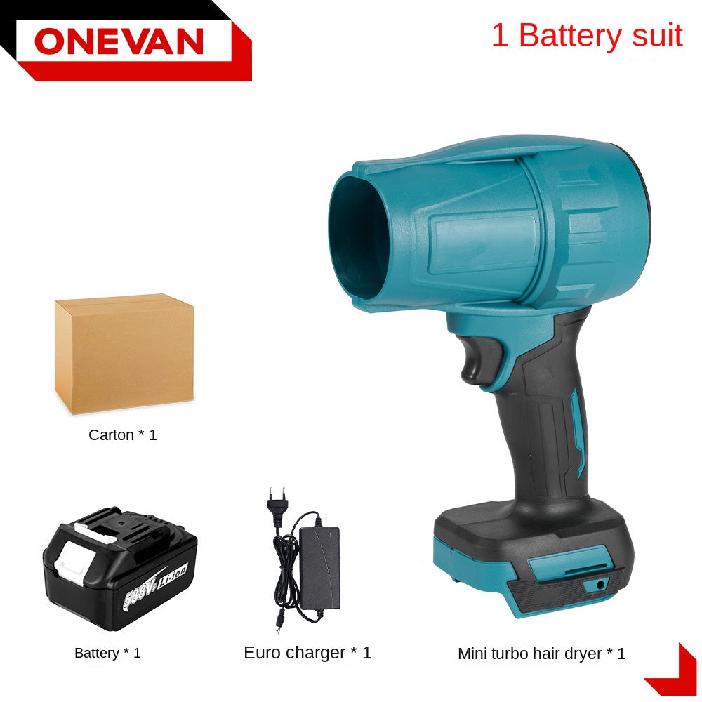 Eprolo brushless turbocharged storm blower and snow blower compatible with Makita 18V battery, high power outdoor cleaning tool
