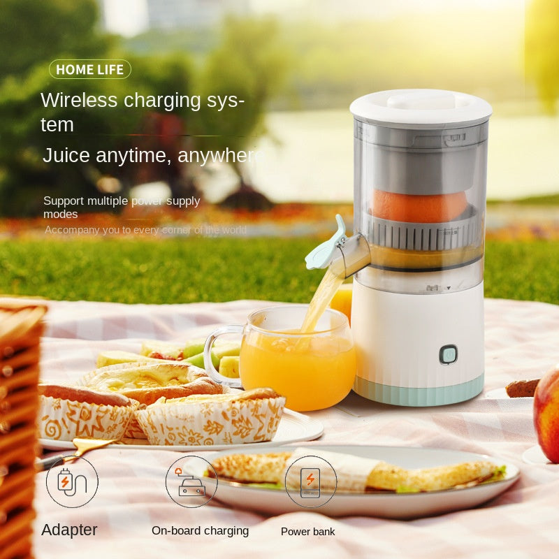 Eprolo wireless electric citrus juicer and fruit blender with rechargeable design for fresh juice extraction and blending.