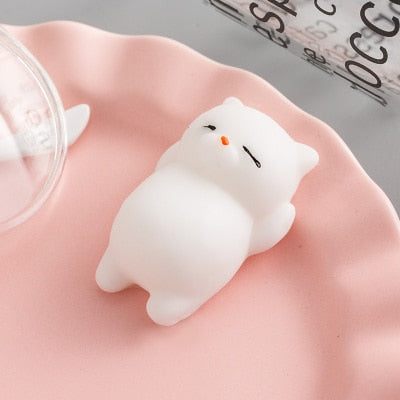 Squishy Soft Cute Cat Wipes Antistress Boot Ball Decompression Sticky Eliminate Pets Fun Stress Squishies Squeeze Friet Kit Toys