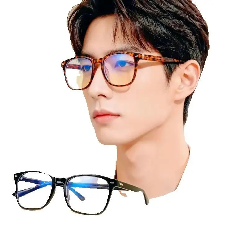 Black Blue Light Blocking Glasses for Computer & Gaming Anti-UV Ray Scratch-Resistant Lenses Comfort Fit for Digital Screen Protection