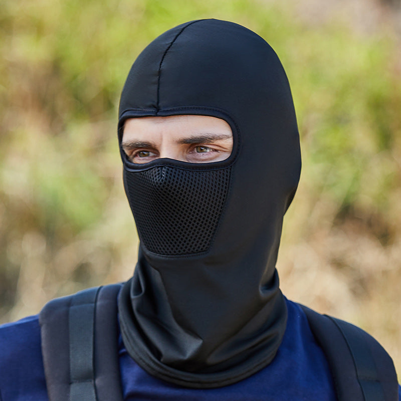 Summer Sun Protection Riding Mask Outdoor Motorcycle Bicycle Headscarf Wind And Dust Face Towel Tactical Headgear