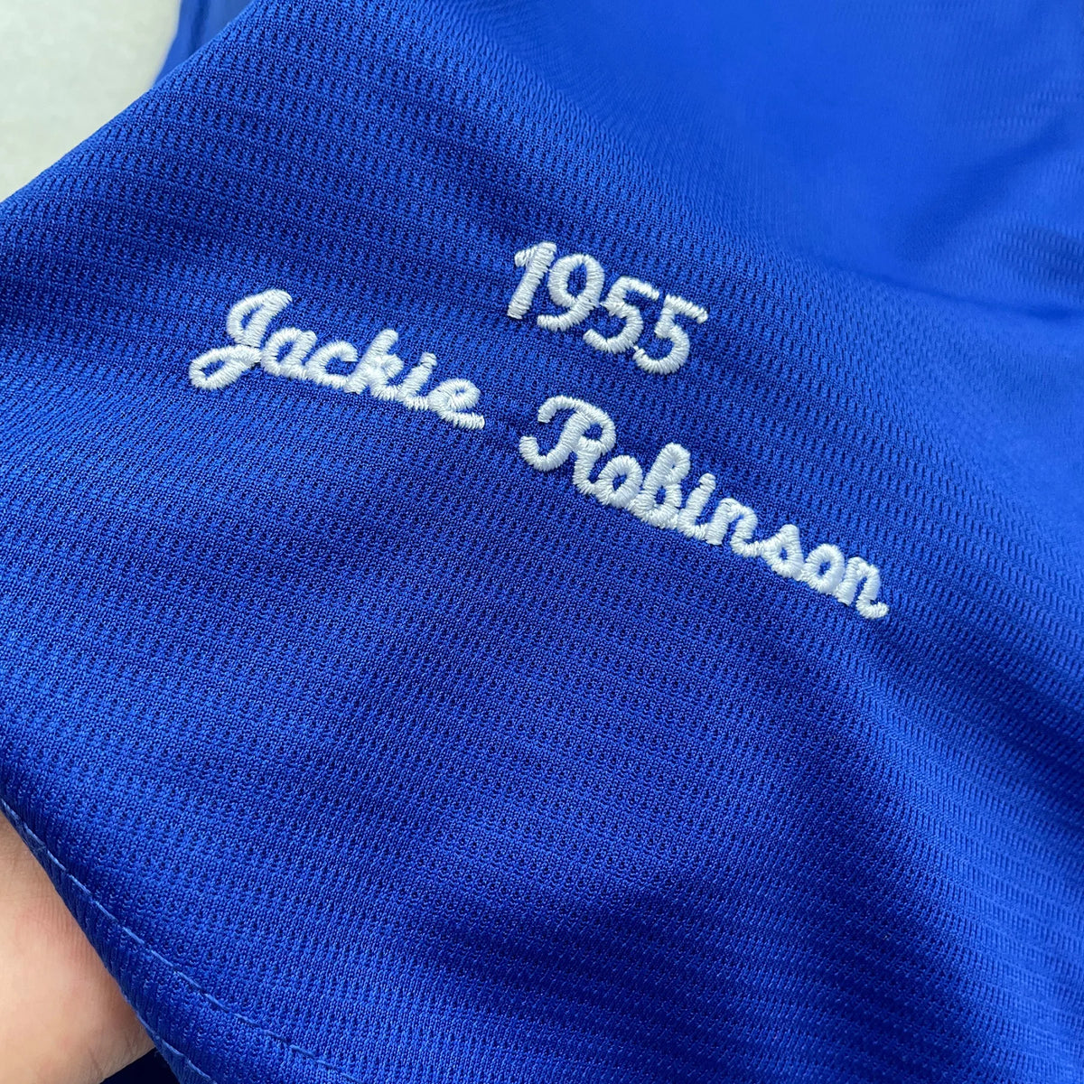 Men's #42 Jackie Robinson Legend Baseball Jersey Blue/White/Beige，Letter Embroidery Baseball Shirt, Fan Holiday Gift