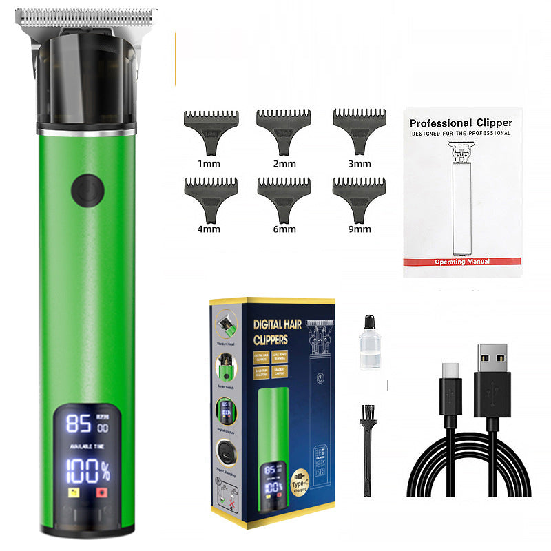 Hair clipper hair clipper electric hair clipper oil cutting head carving bald head, hair clipper