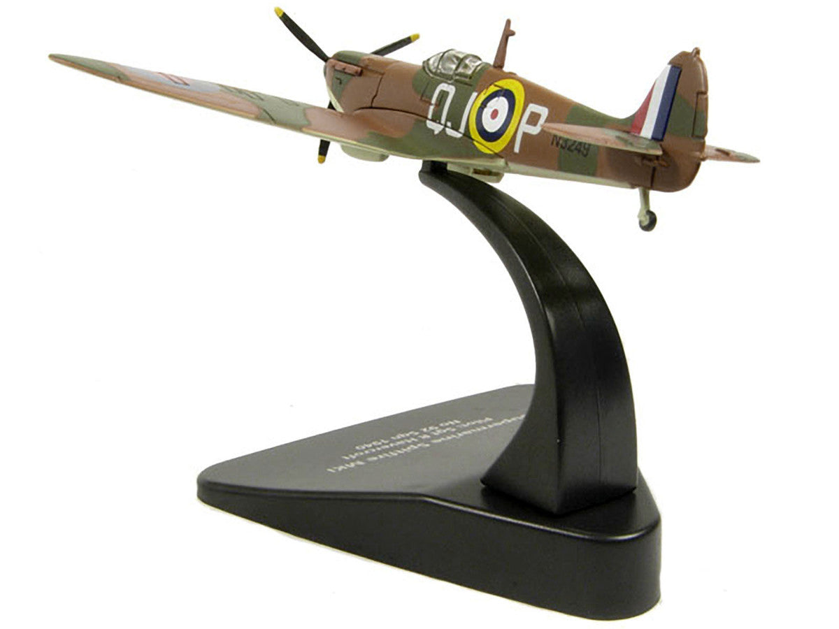 Supermarine Spitfire MK1 SGT R. Havercroft No 92 Sqn 1940 1/72 Diecast Model Airplane by Oxford Diecast-2