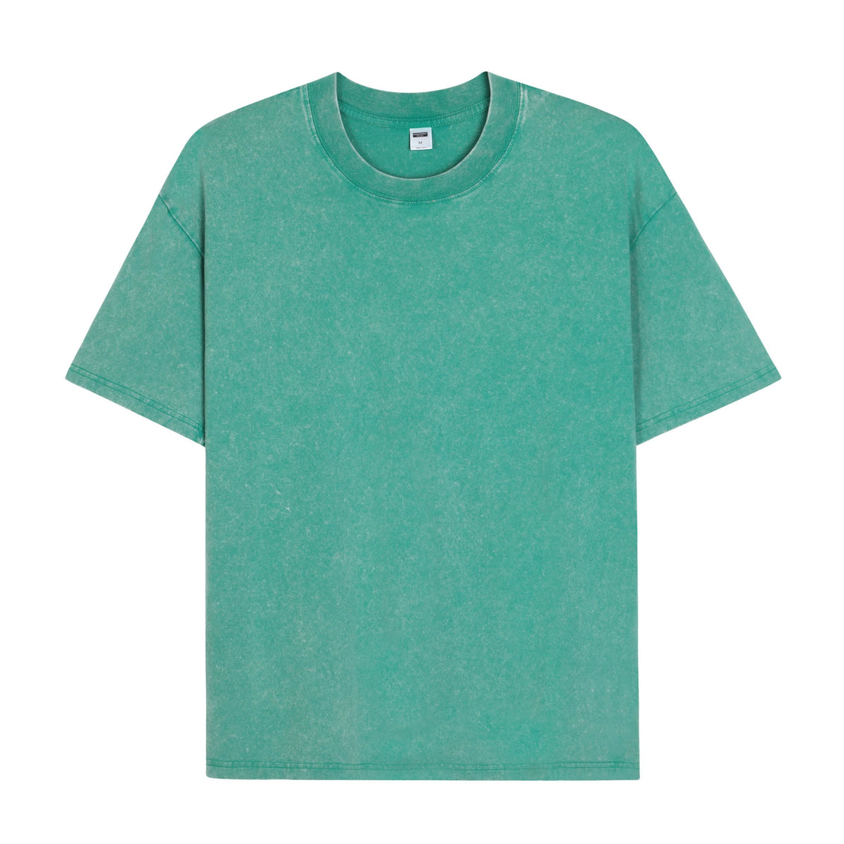 Men's Oversized Round Neck Short Sleeve T-Shirt, Soft Cotton, Casual Streetwear Style