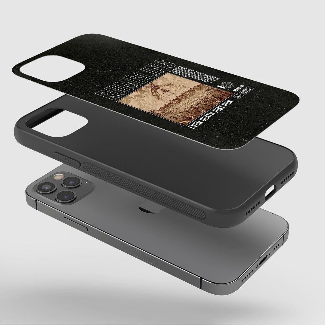 AOT Rumbling Silicone Armored Phone Case