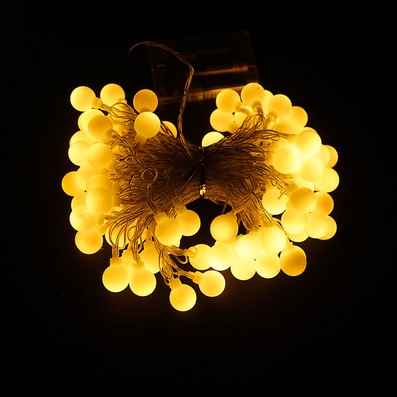 Outdoor Camping LED Small String Lights Canopy Tent Lights Waterproof Warm Light Atmosphere Lights Camping Lights String Party Decoration Lights
