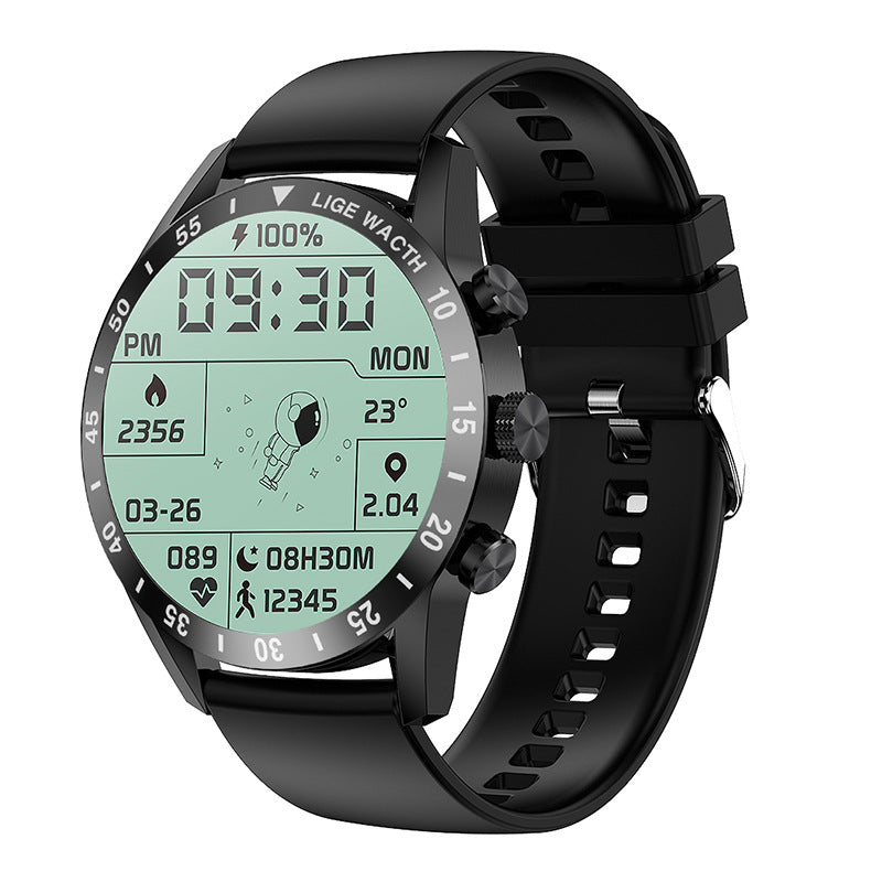 eprolo Bluetooth smart watch with pedometer, multifunctional features, and waterproof design for men.