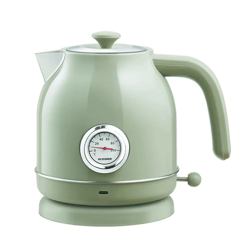 Vintage Electric Kettle 1.7L 304 Stainless Steel