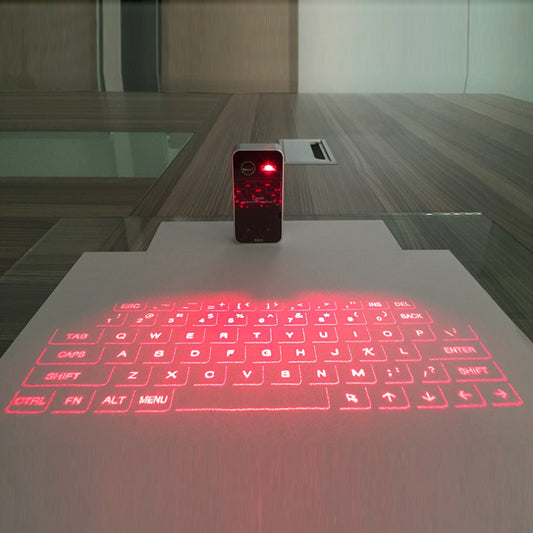Travor Laser Projection Virtual Keyboard Smart Infrared Laser Projection Keyboard For Smartphone PC Tablet Laptop