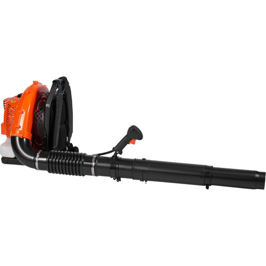 Backpack Leaf Blower, 79CC 2-Cycle Gas Leaf Blower with 3L Fuel Tank, 930CFM Air Volume 184MPH Speed, Ideal for Lawn Care, Leaf Cleaning, and Snow Removal - American Smart