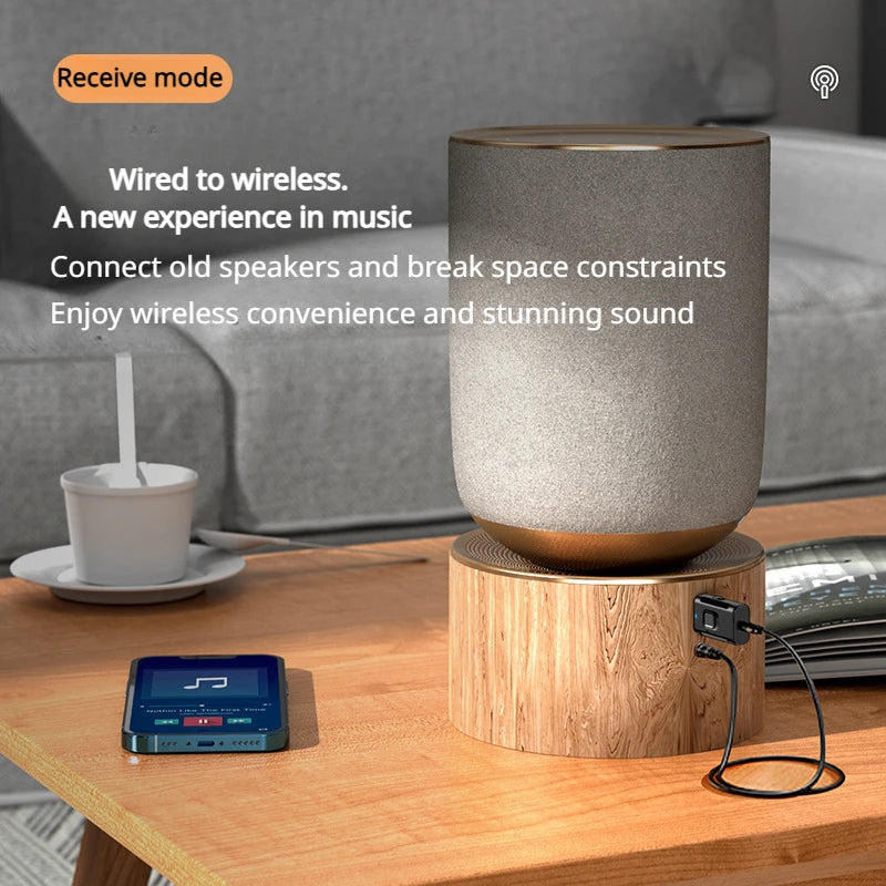 Car mounted Bluetooth receiver, audio dedicated wireless TV amplifier, Bluetooth transmitter, audio computer 2-in-1