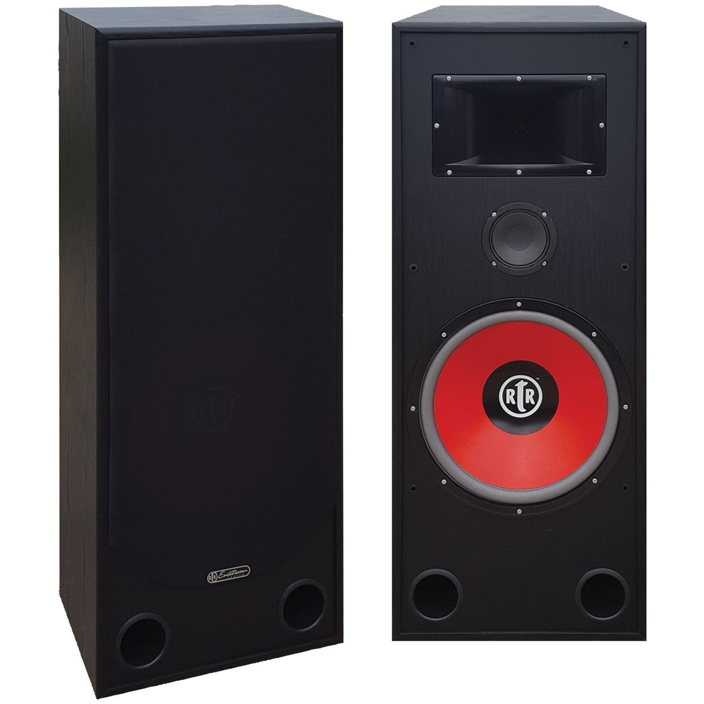 BIC America RTR-EV15 RtR Eviction Series RtR-EV15 15-In. Indoor 3-Way Bi-Ampable Tower Speaker, 430 Watts
