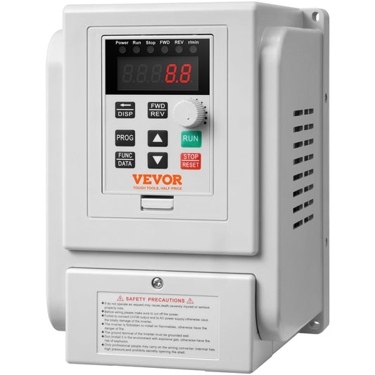 VFD 2.2KW 10A 3HP Variable Frequency Drive for 3-Phase Motor Speed Control