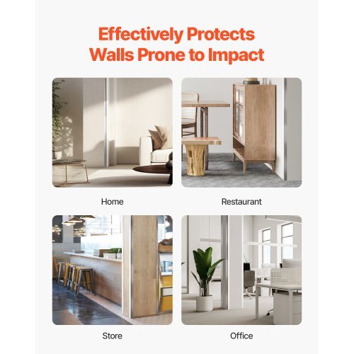 Stainless Steel Wall Corner Protector, 1 x 1 x 48 inch, 10 Pack Metal Corner Guards, 304 Stainless Steel Edge Trim 90-Degree Angle for Home,Office,Commercial Wall Protection, with 3m Tape