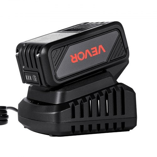 20V MAX, Portable Battery and Charger Combo, AC 110V, 4.0 Ah Lithium-Ion Battery Pack, 4000 mAh Large Capacity, Extended Runtime, Compatible with Series Tools, for Replacement and Fast Charging