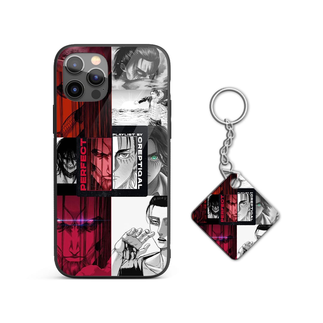Attack on Titan Soundtrack Silicone Armored Phone Cases