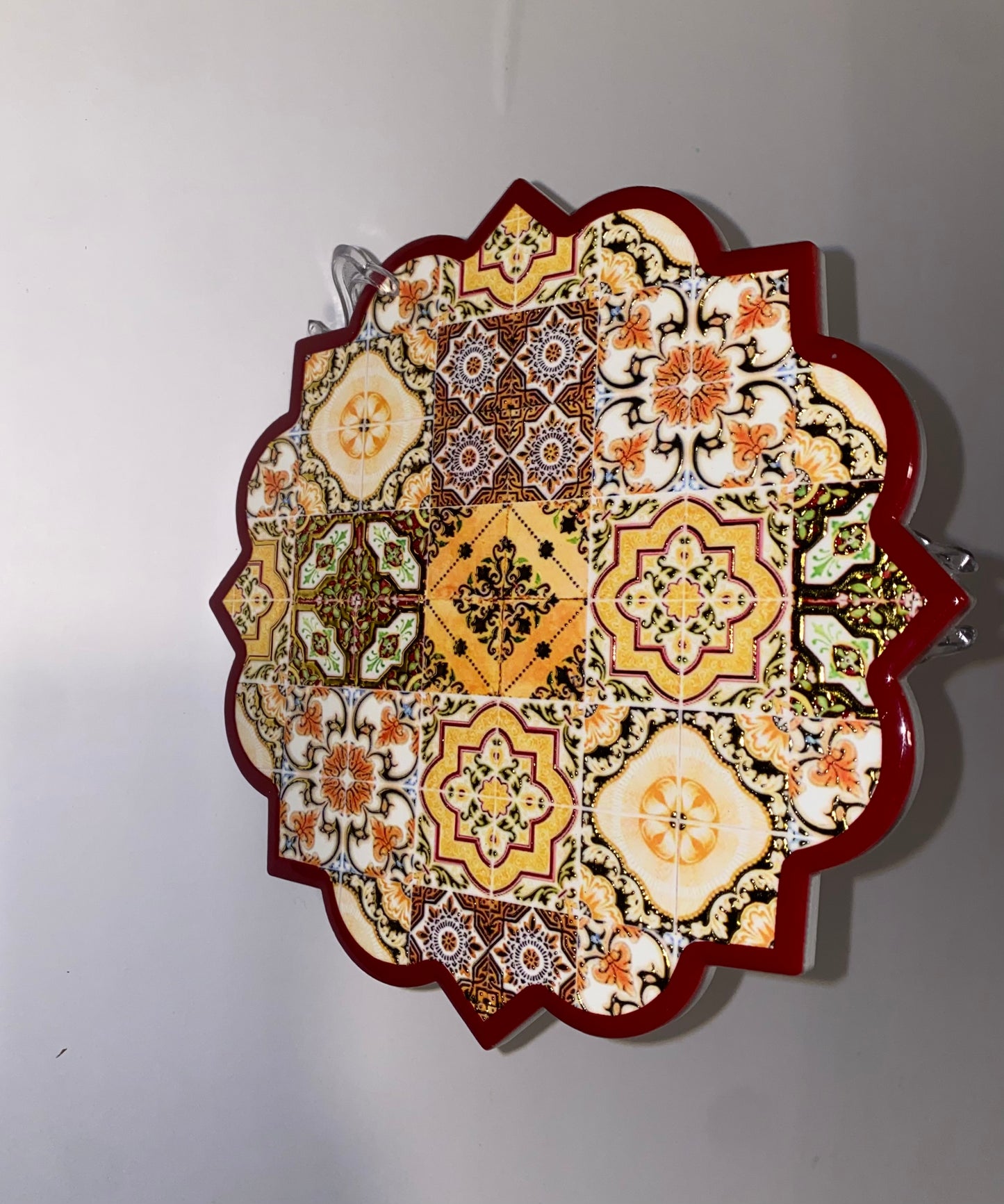 Vintage Ceramic Decorative Trivet