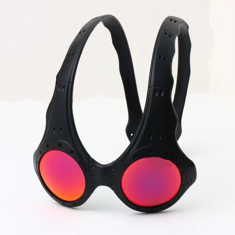 Unisex over-the-top sunglasses by eprolo with retro metal frames, ideal for outdoor cycling and sports.