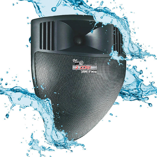 5Core Outdoor Speaker Waterproof System Wall Mounted Indoor Patio Backyard Surround Sound Home-0