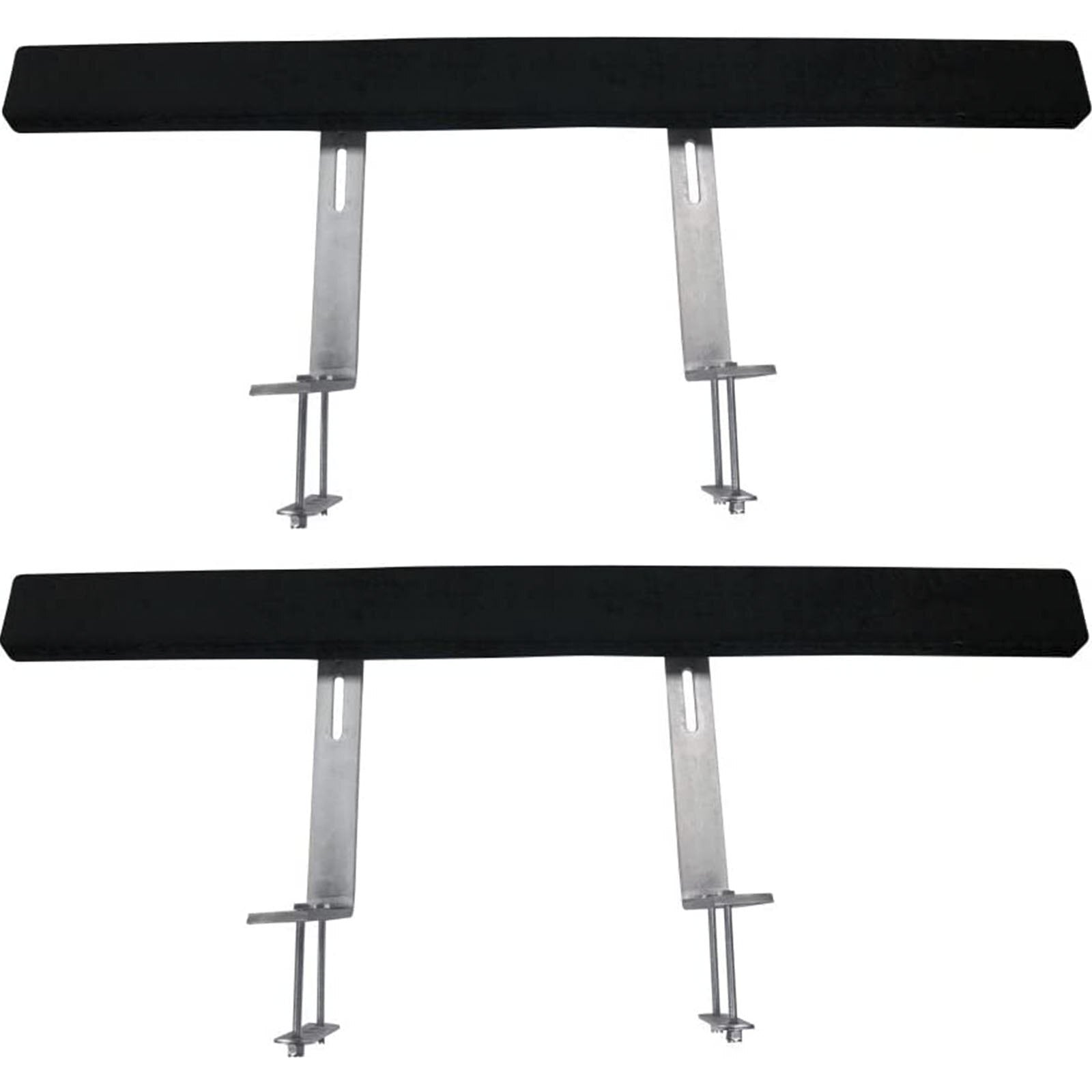 Boat Trailer Guide-ons, 48", 2 PCS Rustproof Steel Trailer Guide ons, Trailer Guides with Carpet-Padded Boards, Mounting Parts Included, for Ski Boat, Fishing Boat or Sailboat Trailer - American Smart
