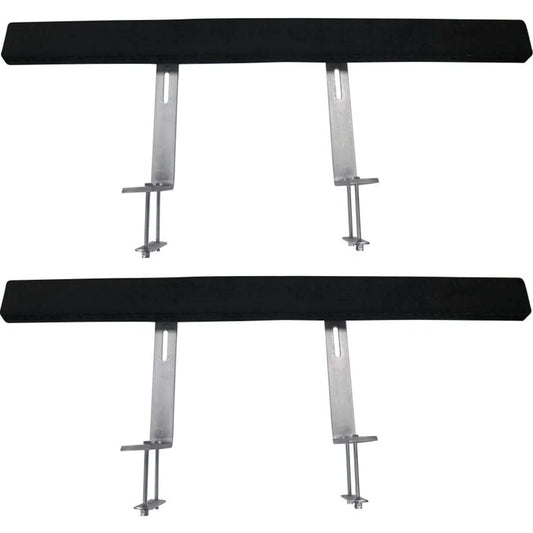 Boat Trailer Guide-ons, 48", 2 PCS Rustproof Steel Trailer Guide ons, Trailer Guides with Carpet-Padded Boards, Mounting Parts Included, for Ski Boat, Fishing Boat or Sailboat Trailer - American Smart