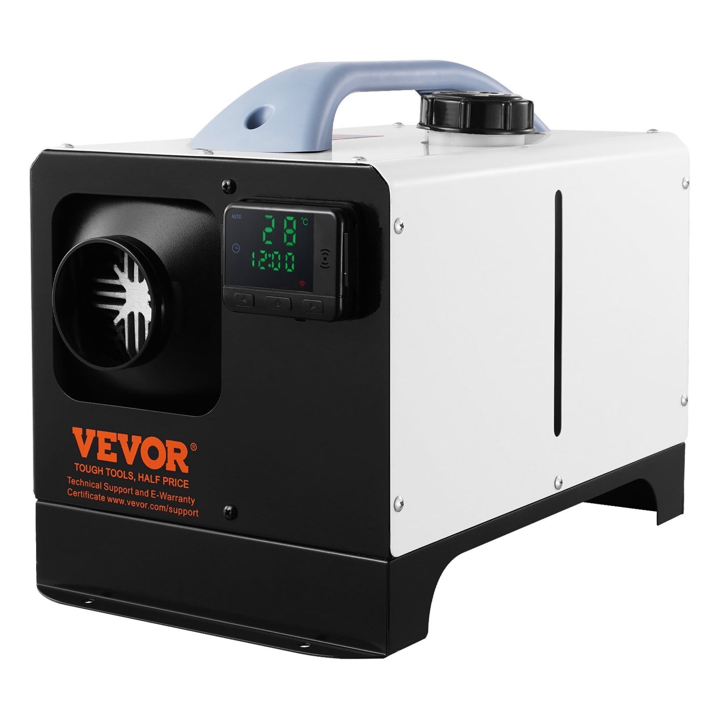 5-8KW Diesel Heater, Diesel Air Heater All in One with Remote Control and LCD Screen, Fast Heating Low Noise, Portable Diesel Heater for Truck Van RV Trailer Camper and Indoors