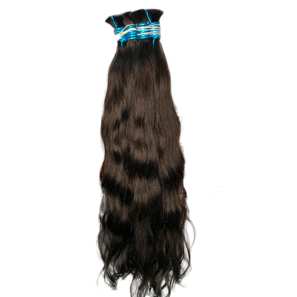 Mèches d'Extension au fil cheveux Brésiliens - vagués-0