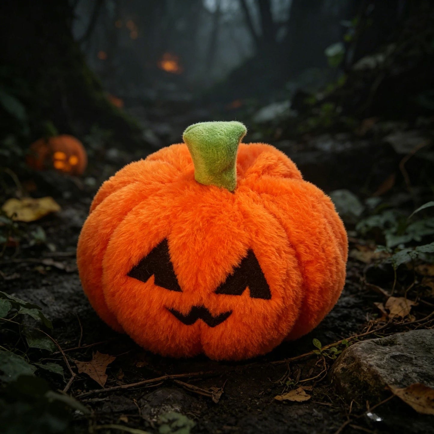 Halloween Creative Cute Funny Pumpkin Plush Toy Halloween Funny Pumpkin Props