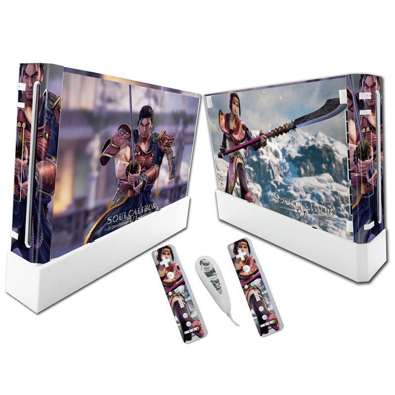 Wii Skin Sticker PVC Colorful Decal Game Sticker