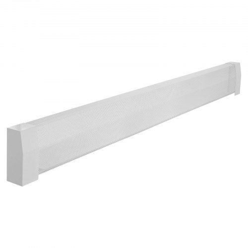 Baseboard Heater Covers, Premium Series 6 ft Standard Electric Heating Unit Front Cover for Home Improvement, Heavy-duty Steel, Easy Installation for Bedroom Replacing Old Cover, White - American Smart