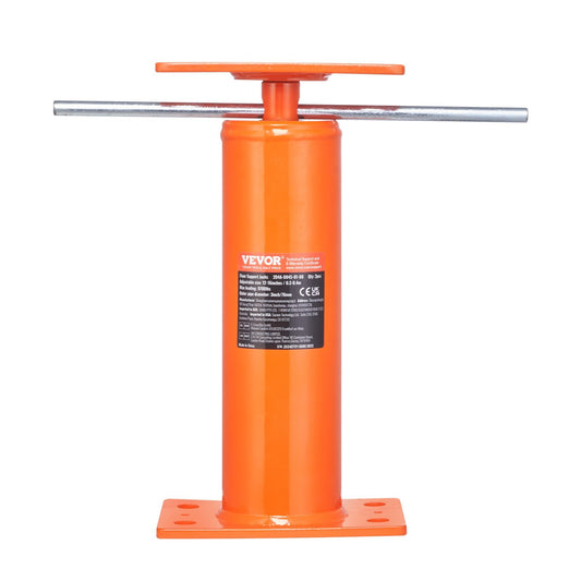 House Floor Jack, 12"-16" Height Range, 9700 lbs Max Load Capacity, Adjustable Support Beam Basement Jack Post Pole for Leveling, Lift Support Steel Telescoping Jack Post for Temporary Support - American Smart