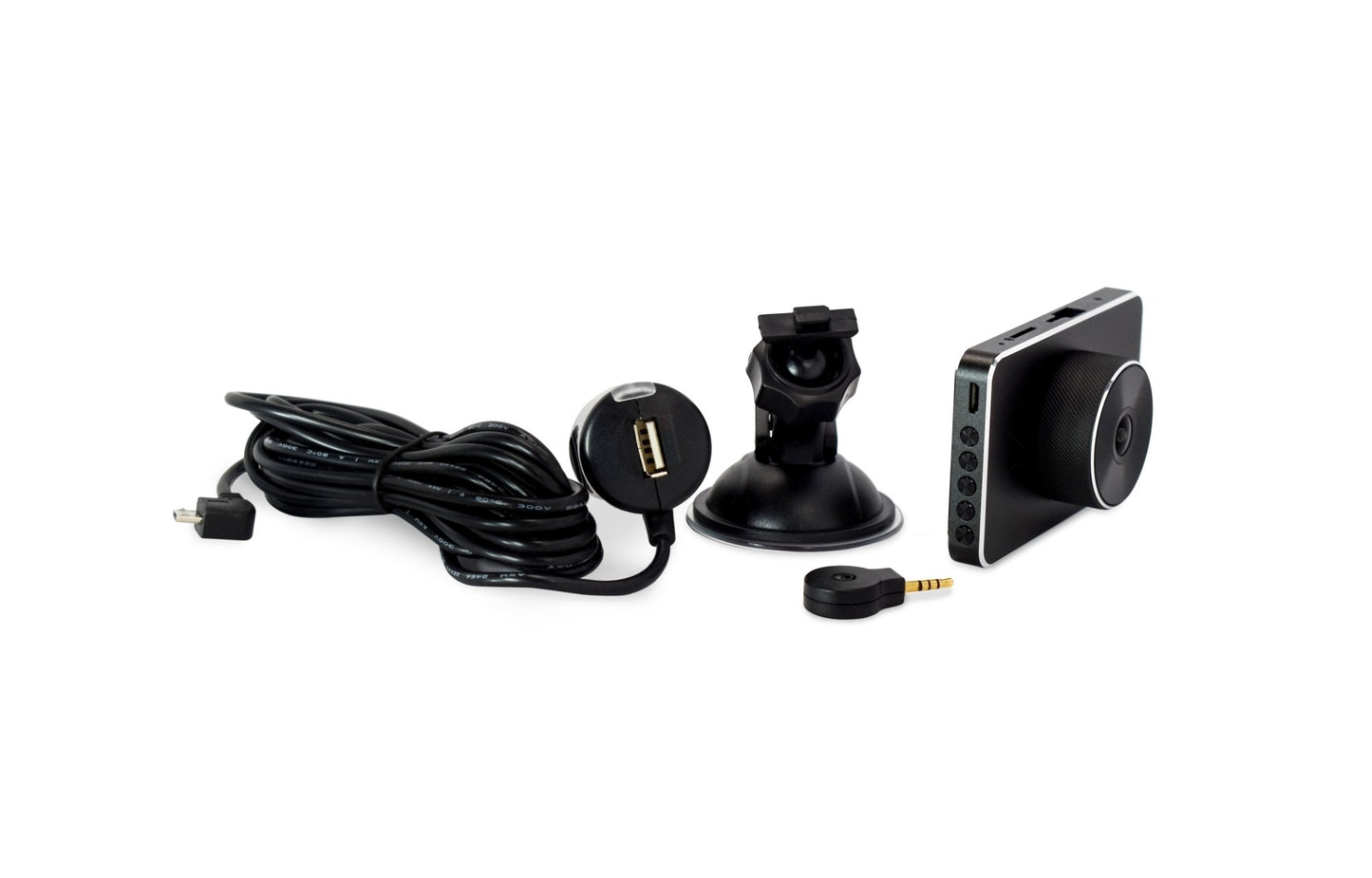 Dual Lens Nightvision Dash Camera Sleek Design for Driving Convenience