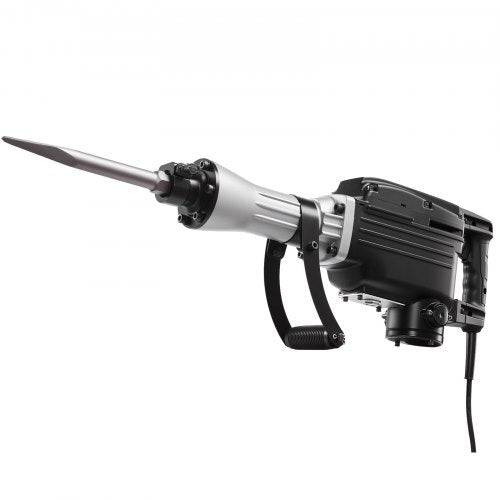 Demolition Jack Hammer, 2800 W Powerful Electric Jackhammer, 1200 BPM Concrete Breaker with a Point Chisel, a Flat Chisel, Carrying Case, Gloves, for Concrete, Wall, Brick, Tile and Foundation