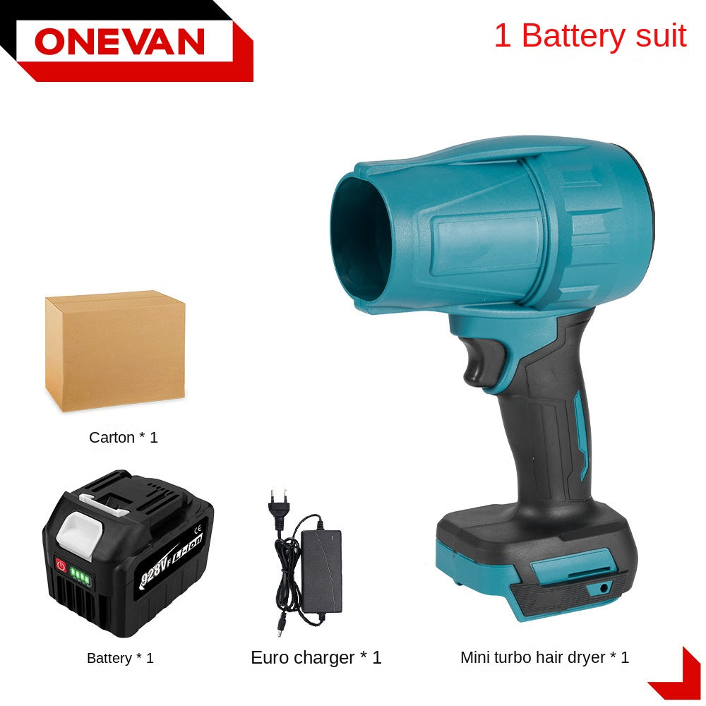 Eprolo brushless turbocharged storm and snow blower compatible with 18V Makita battery, high power outdoor cleaning tool