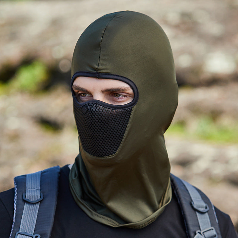 Summer Sun Protection Riding Mask Outdoor Motorcycle Bicycle Headscarf Wind And Dust Face Towel Tactical Headgear