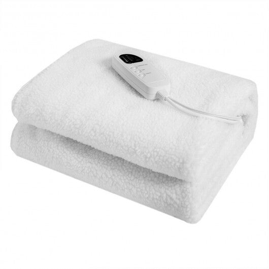 71 x 31 Inch Massage Bed Warmer Heating Pad with 5 Heat Settings - American Smart