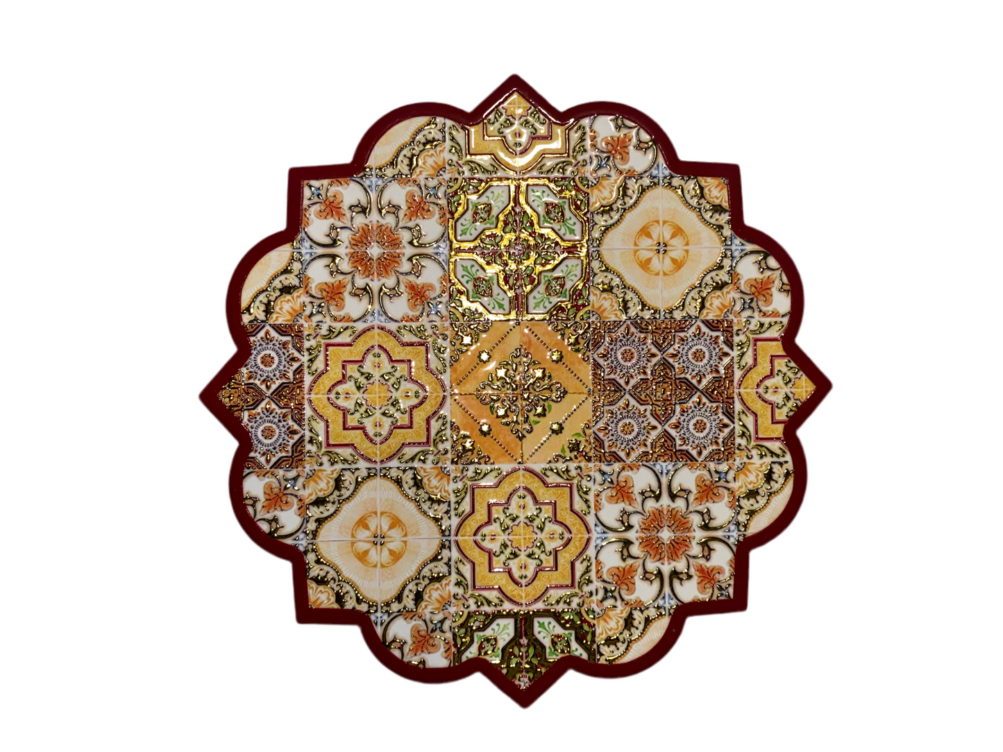 Vintage Ceramic Decorative Trivet