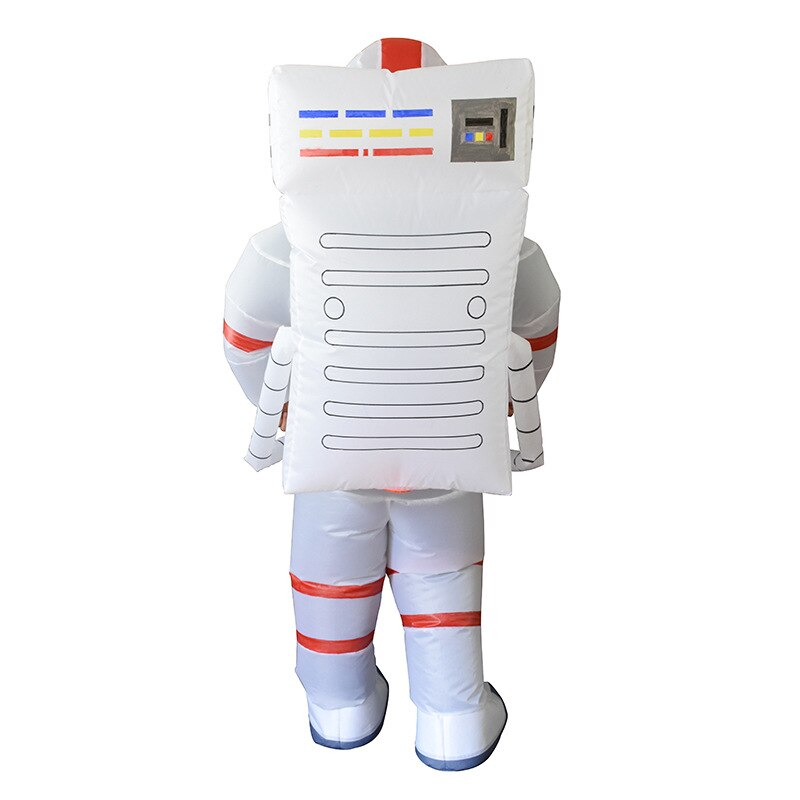 Aerospace Spaceman Astronaut Inflatable Costume Woman Men Mascot Party Cartoon Doll Halloween Cosplay Costume Dress Up Clothes
