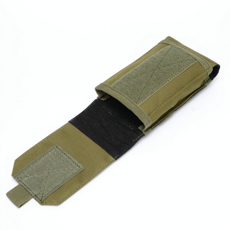 Multi functional outdoor camouflage phone bag, convenient hanging bag, sports waist bag, wearing belt, tactical waist bag