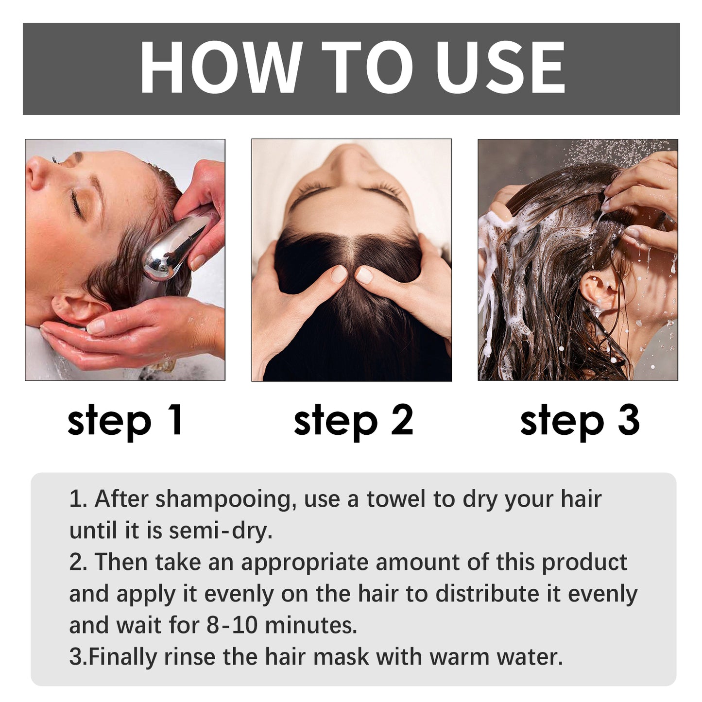 EELHOE Mild Hair Relaxer, Smoothing Dry Hair Smooth Straight Hair Gentle Nourishing Smoothing Treatment Cream