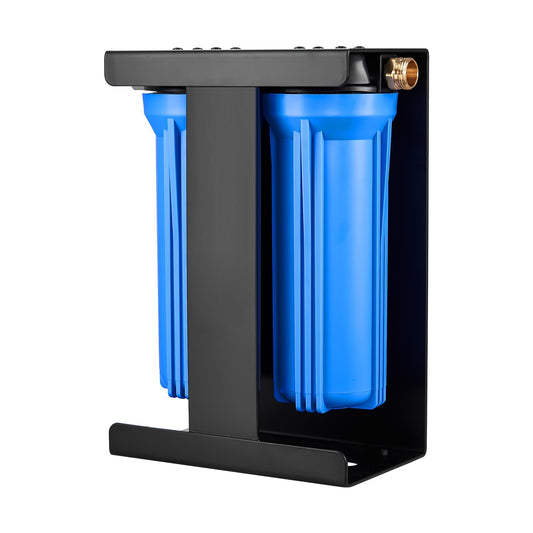 RV Water Filtration System, 2-Cartridge Water Filter System for Campers, Remove Chlorine, Bad Tastes, Odors, and Most Contaminants, RV Filter with Bracket for RVs, Boats, Vans - American Smart