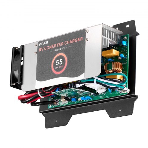WF-8955-AD-MBA RV Power Converter, 55 Amp, DC Main Board Assembly Replacement Unit, Multi-Stage Smart Charge for Lithium Lead Acid Battery, for WF-8955, WF-8955-AD, and Parallax 7145 7155 Series - American Smart
