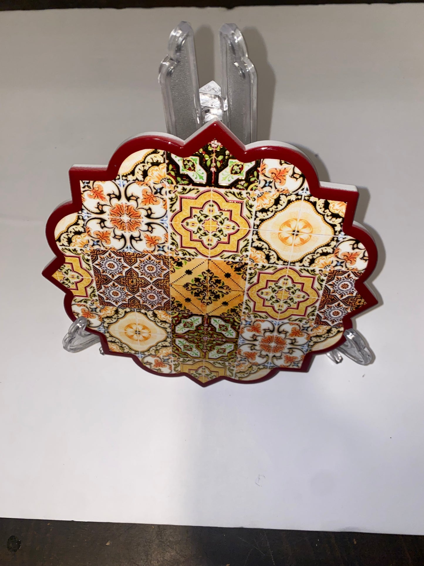 Vintage Ceramic Decorative Trivet