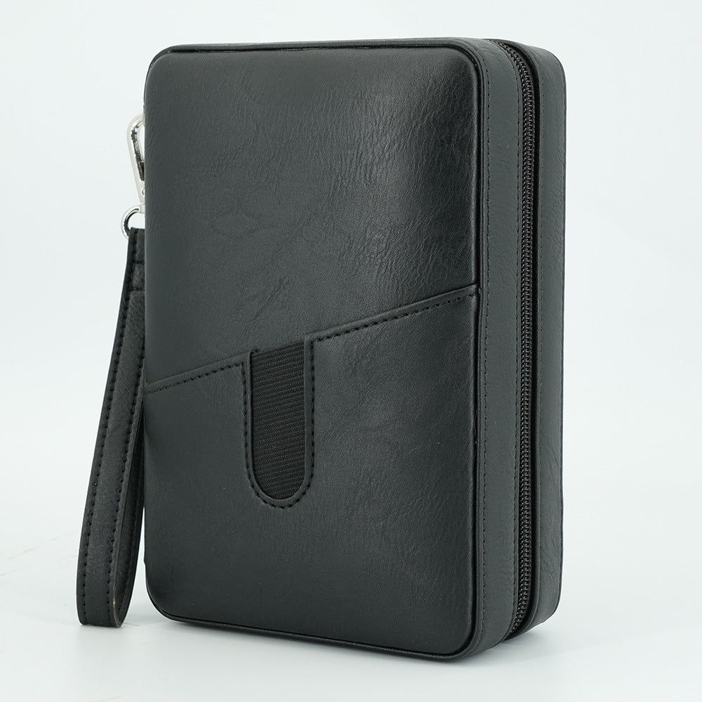 Cigar Box Zipper Pack 6-pack Convenient Cigar Box Cigarette Box Smoking Accessories Cedar Wood Material Set