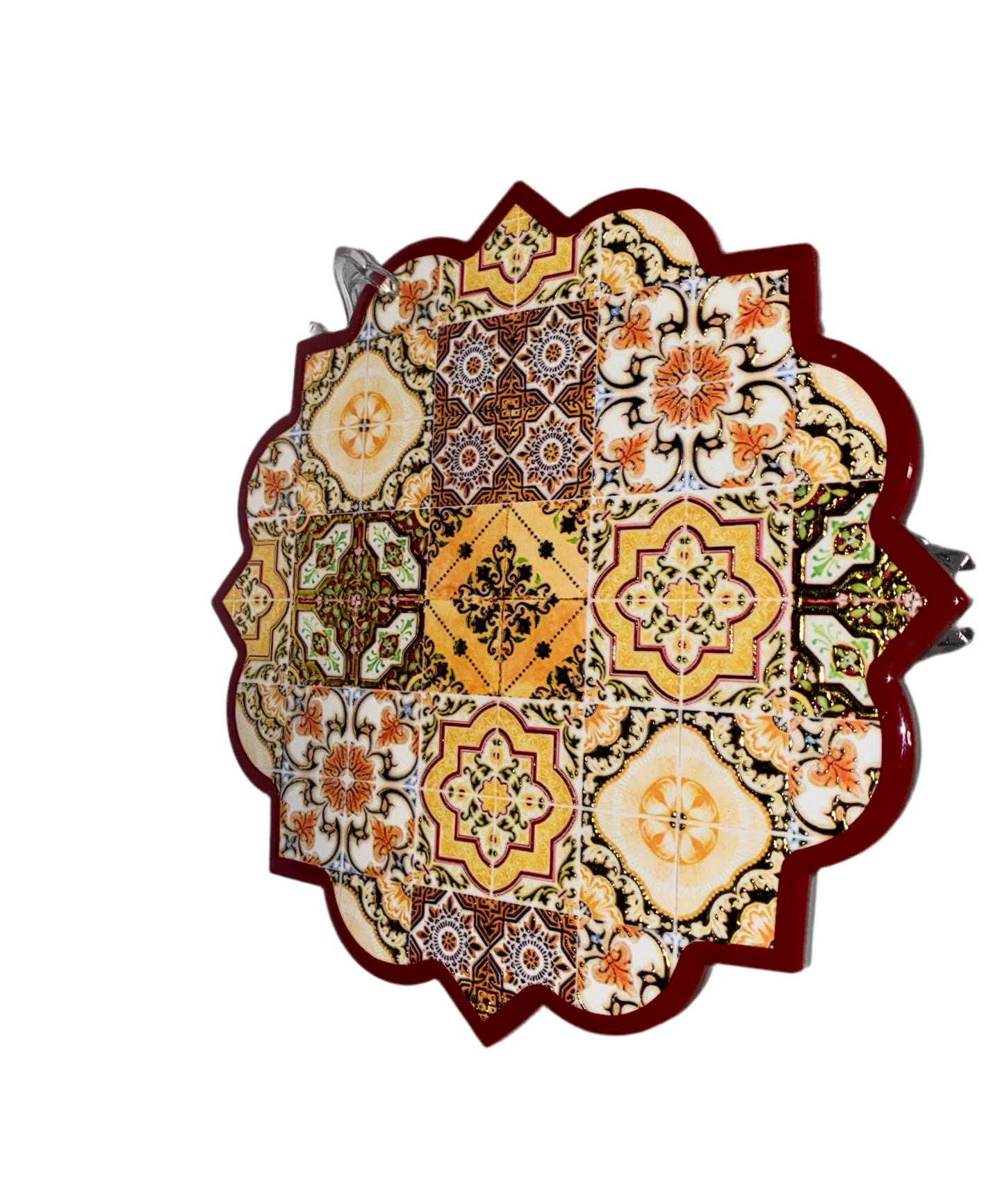 Vintage Ceramic Decorative Trivet