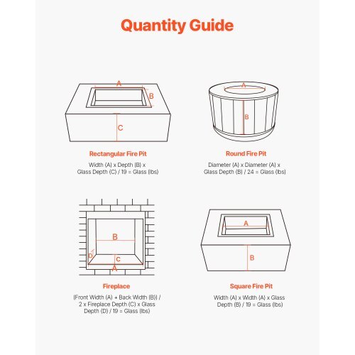 Fire Glass, 10 LBS / 4.5 KG High-Temperature Resistant Fireplace Rocks, 1/4-Inch / 6.35 mm Reflective & Smokeless Firepit Glass Rock, High Luster Stone Landscaping for Fire Pit Table, Copper