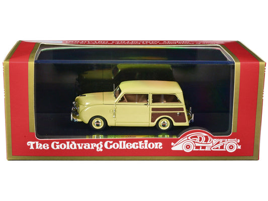 1949 Crosley Station Wagon Jonquil Yellow Limited Edition to 240 pieces Worldwide 1/43 Model Car by Goldvarg Collection-0