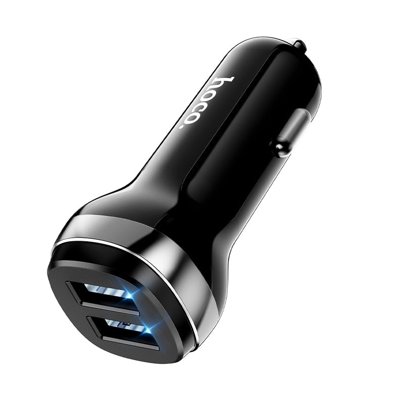 hoco-mini-4-8a-usb-car-charger-for-iphone-xiaomi-tablet-gps-fast-charger-car-charger-dual-usb-car-phone-charger-adapter-in-car
